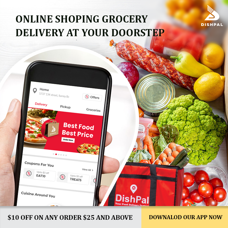 DishPal online grocery shopping